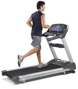 man on treadmill