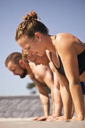 quick workouts pushups