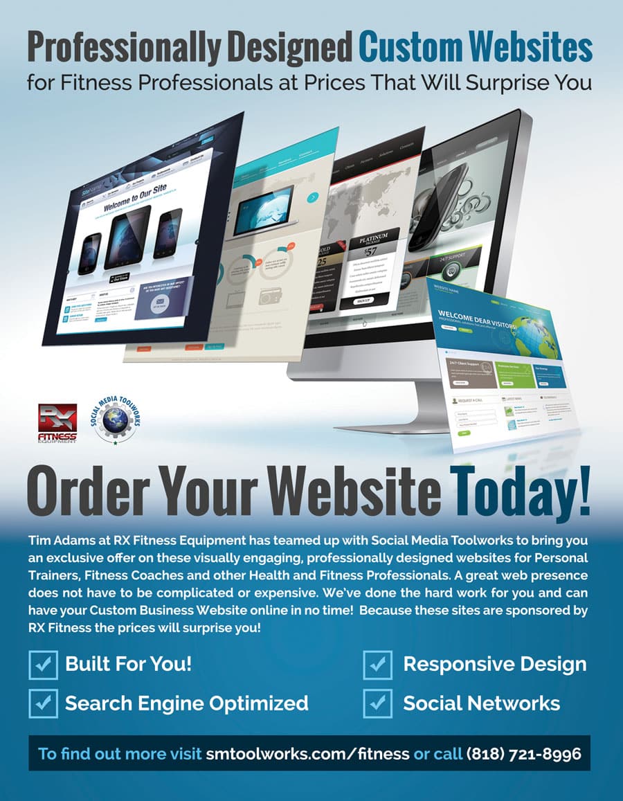 Websites for Fitness Professionals (front)