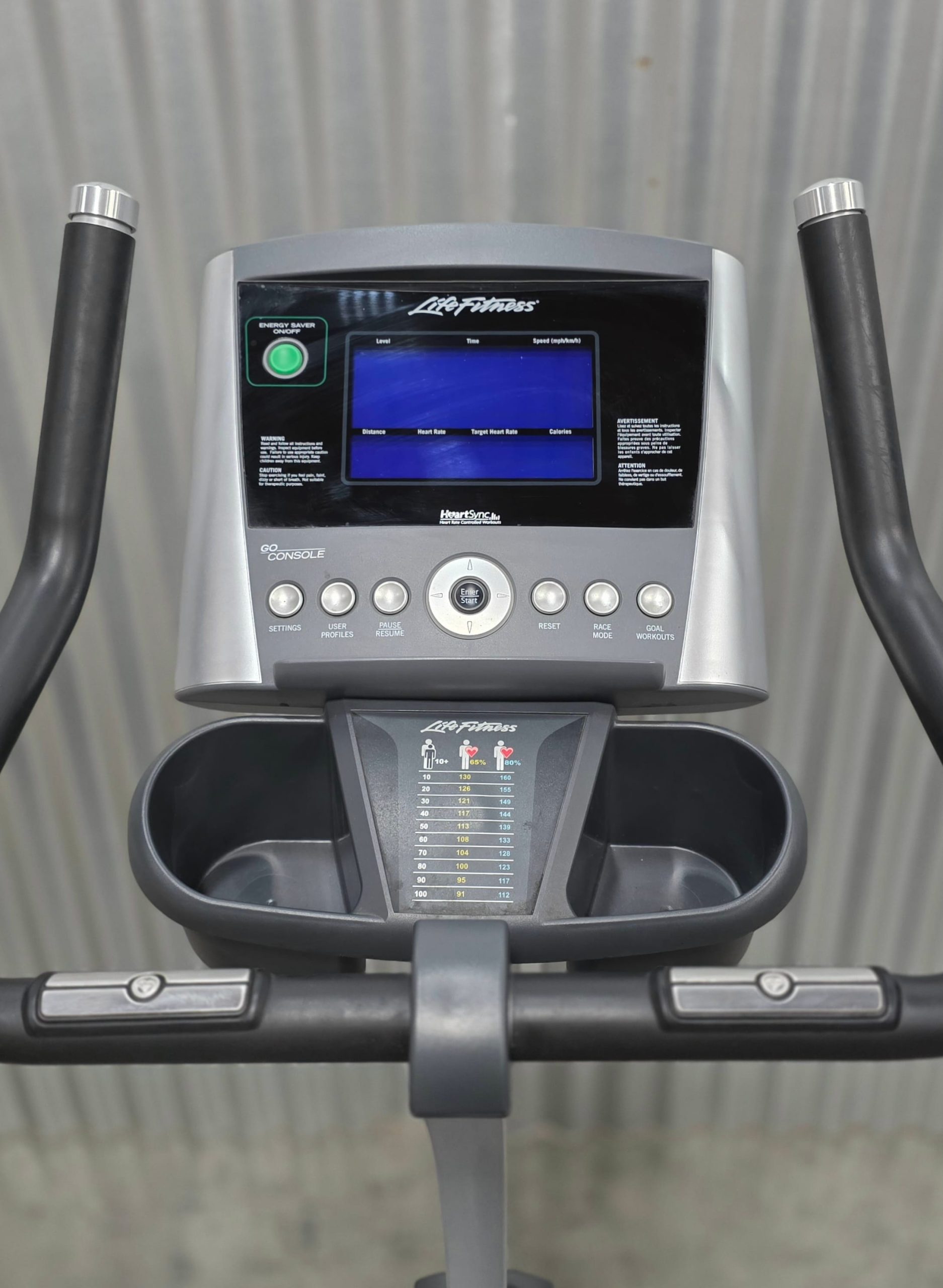 Life Fitness C3 Upright Bike - USED