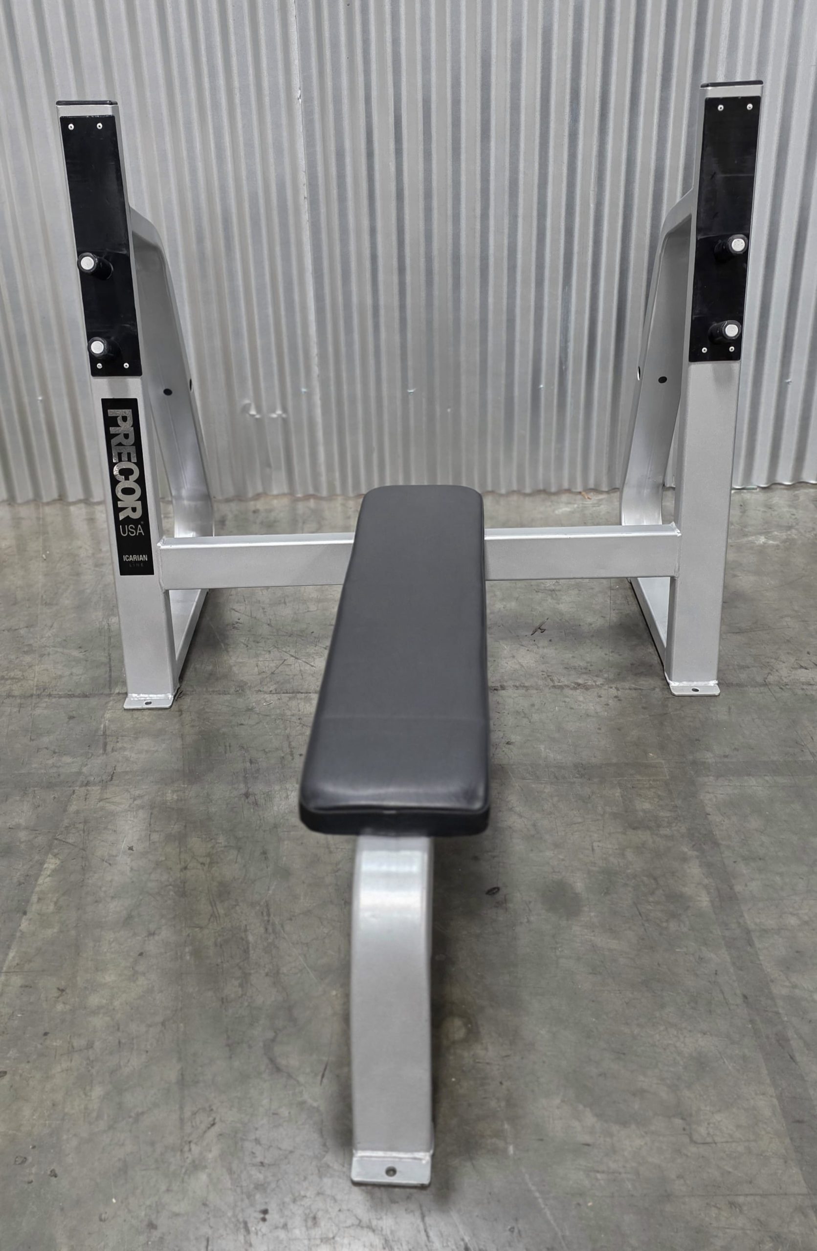 Precor Icarian Commercial Olympic Flat Bench Press - USED