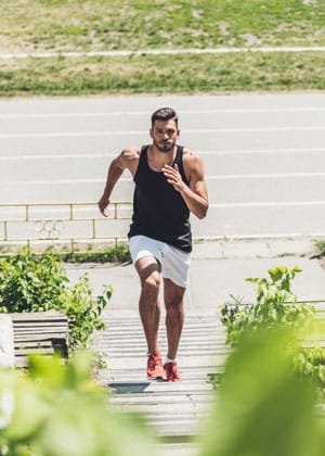 HIIT exercises for beginners man