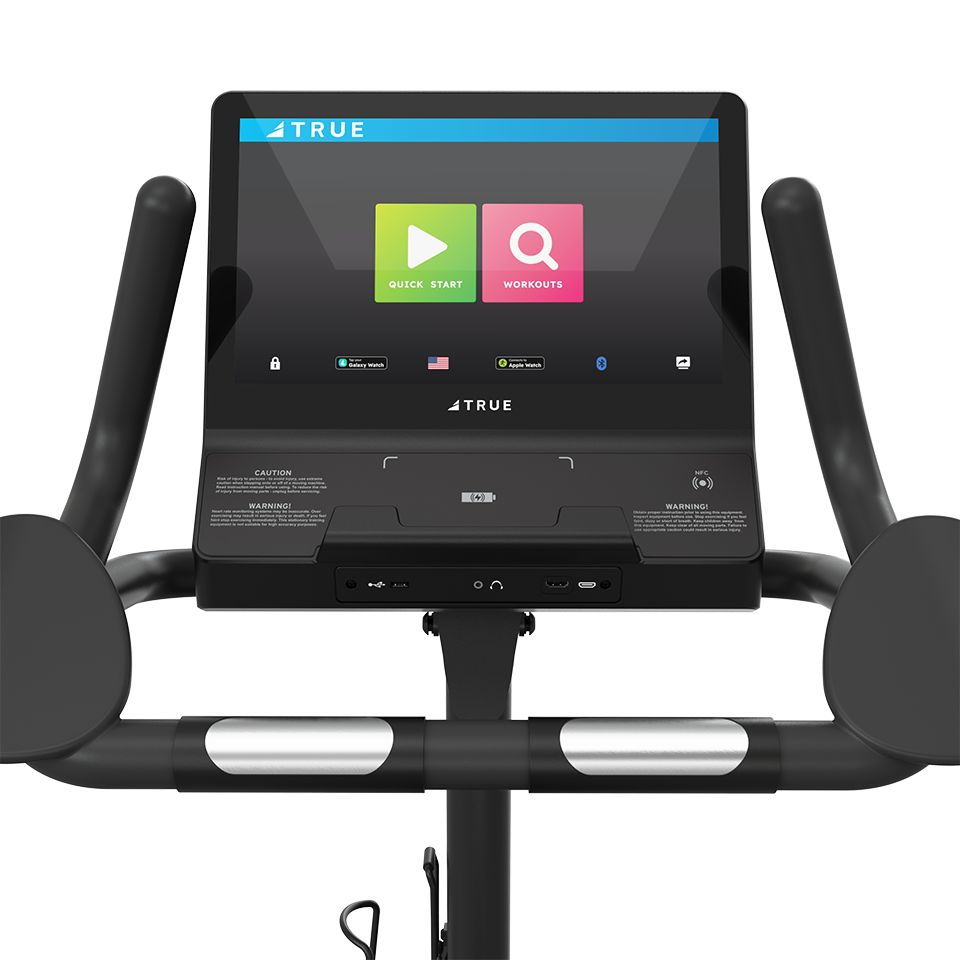 TRUE Fitness Launch Upright Bike 16" TS Console