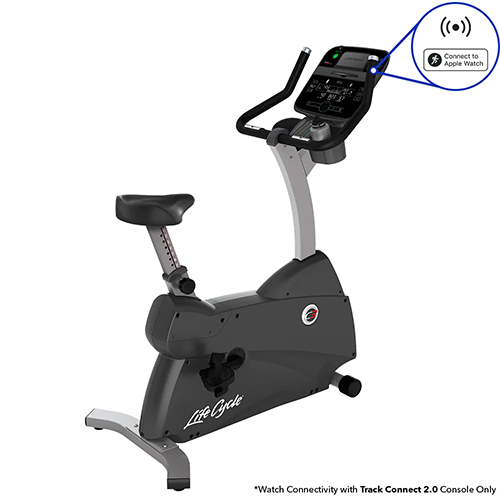 Life Fitness C3 LifeCycle Upright Bike w/Track Connect 2.0 Console