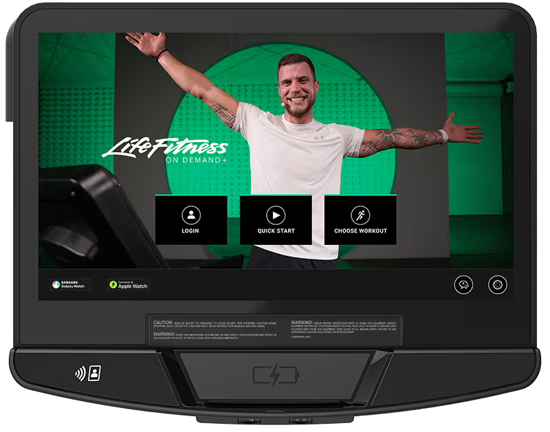 Life Fitness Club Series+ Elliptical Cross-Trainer w/SE4 HD Console - Image 2
