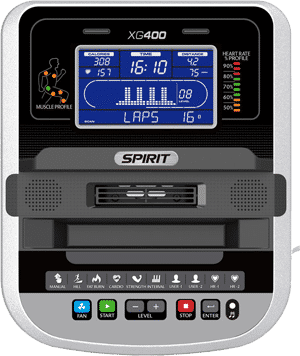 Spirit eGlide XG400 console
