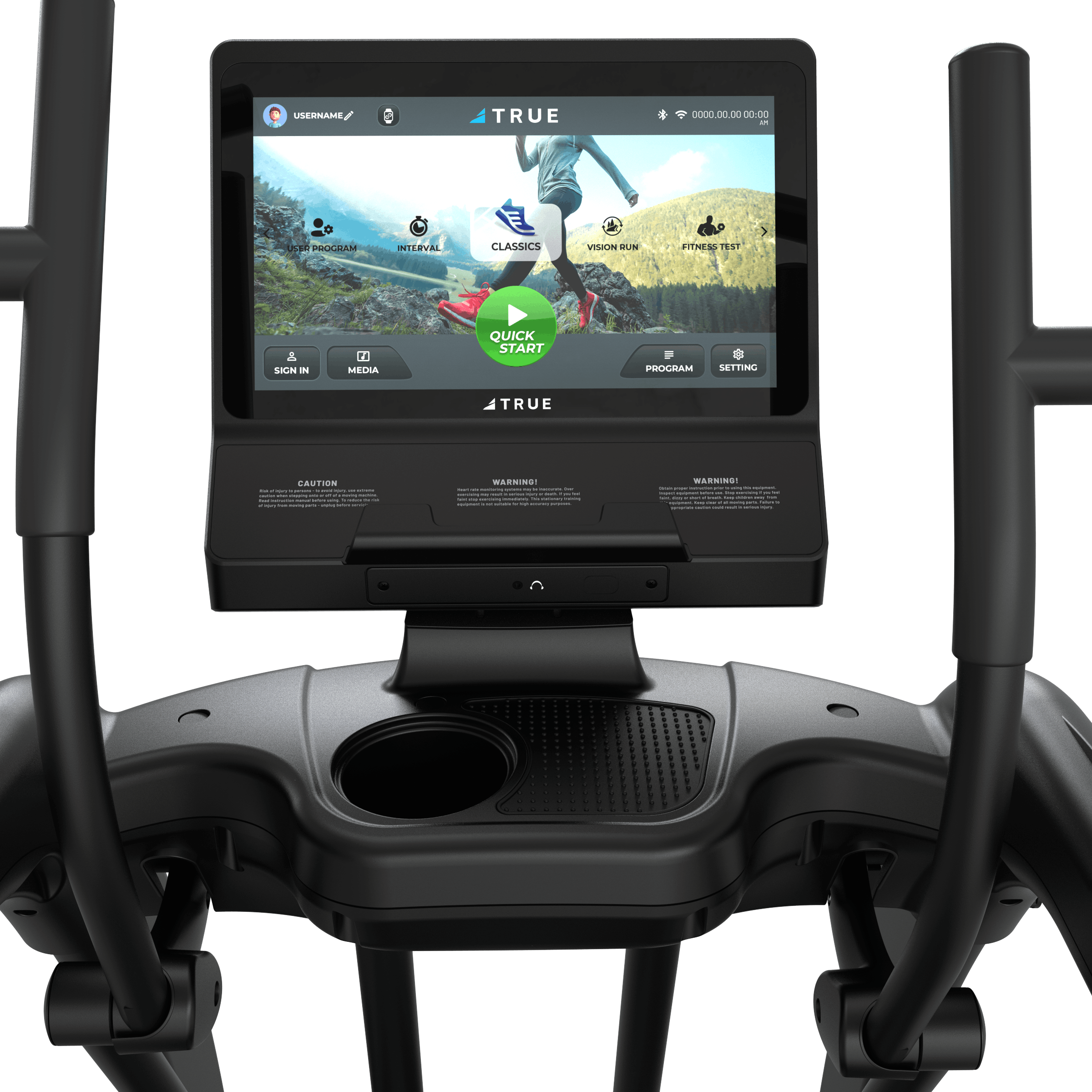 True Fitness Performance Series Elliptical w/16" Touchscreen - Image 2