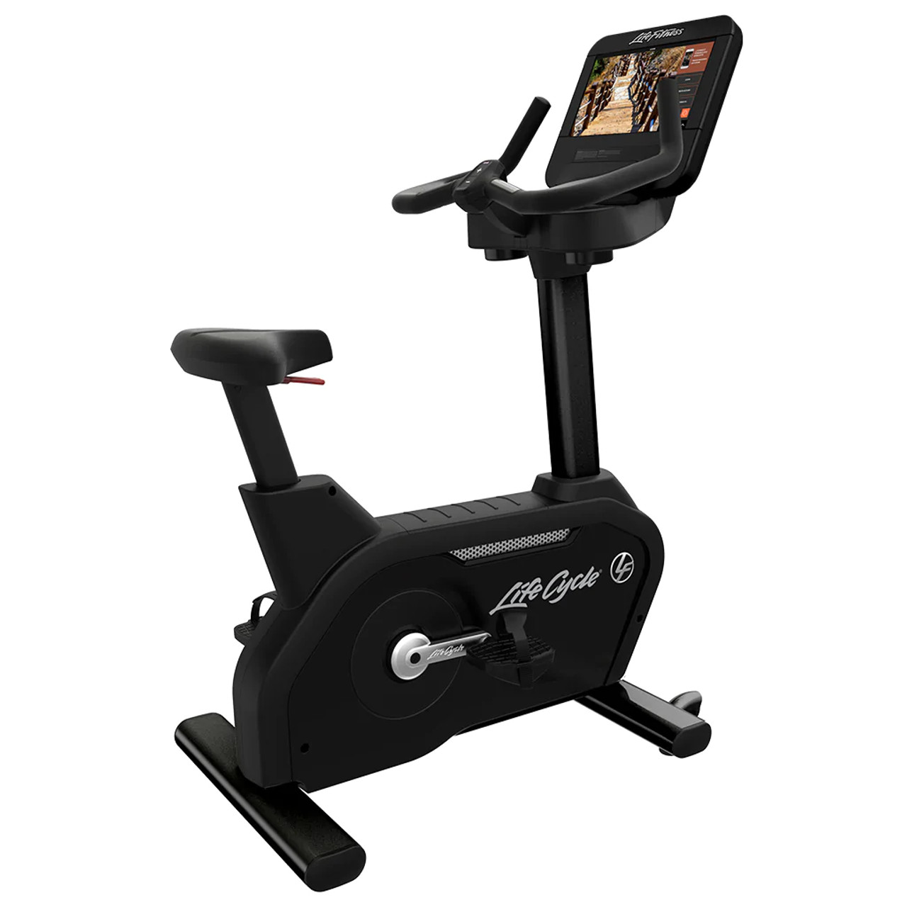 Life Fitness Club Series+ Upright LifeCycle w/SE4 HD Console