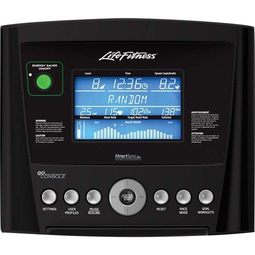 Life Fitness E1 Elliptical Cross Trainer w/Go Console - Image 2