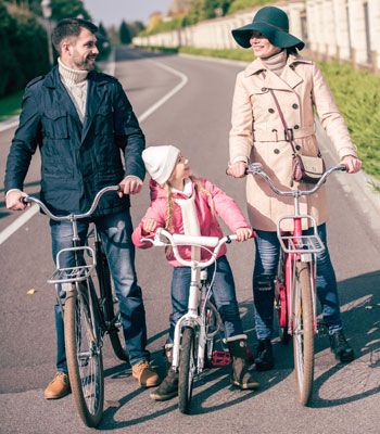 family fitness bicycles