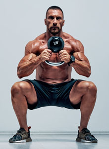 Kettlebell Front Squat