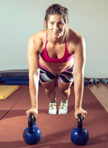 Kettlebell Push-Up with Row