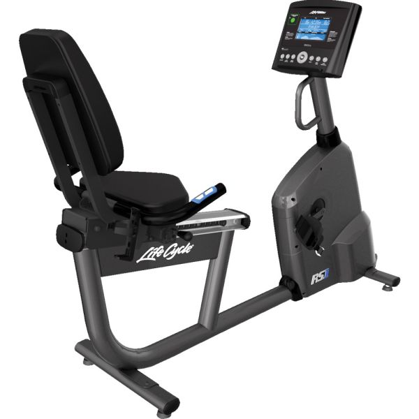 Life Fitness RS1 LifeCycle Recumbent Bike w/Go Console
