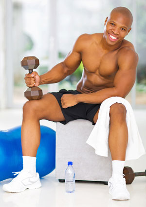 sculpt your arms with dumbells