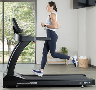 true fitness ps 3000 treadmill woman