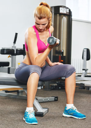 weight lifting beginners woman