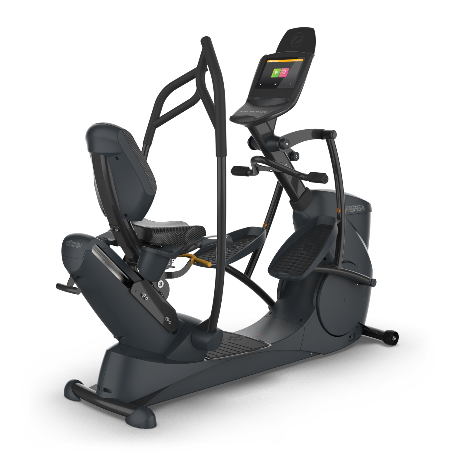 Octane Fitness xRide xR6 Recumbent Elliptical - 10" Touchscreen Console